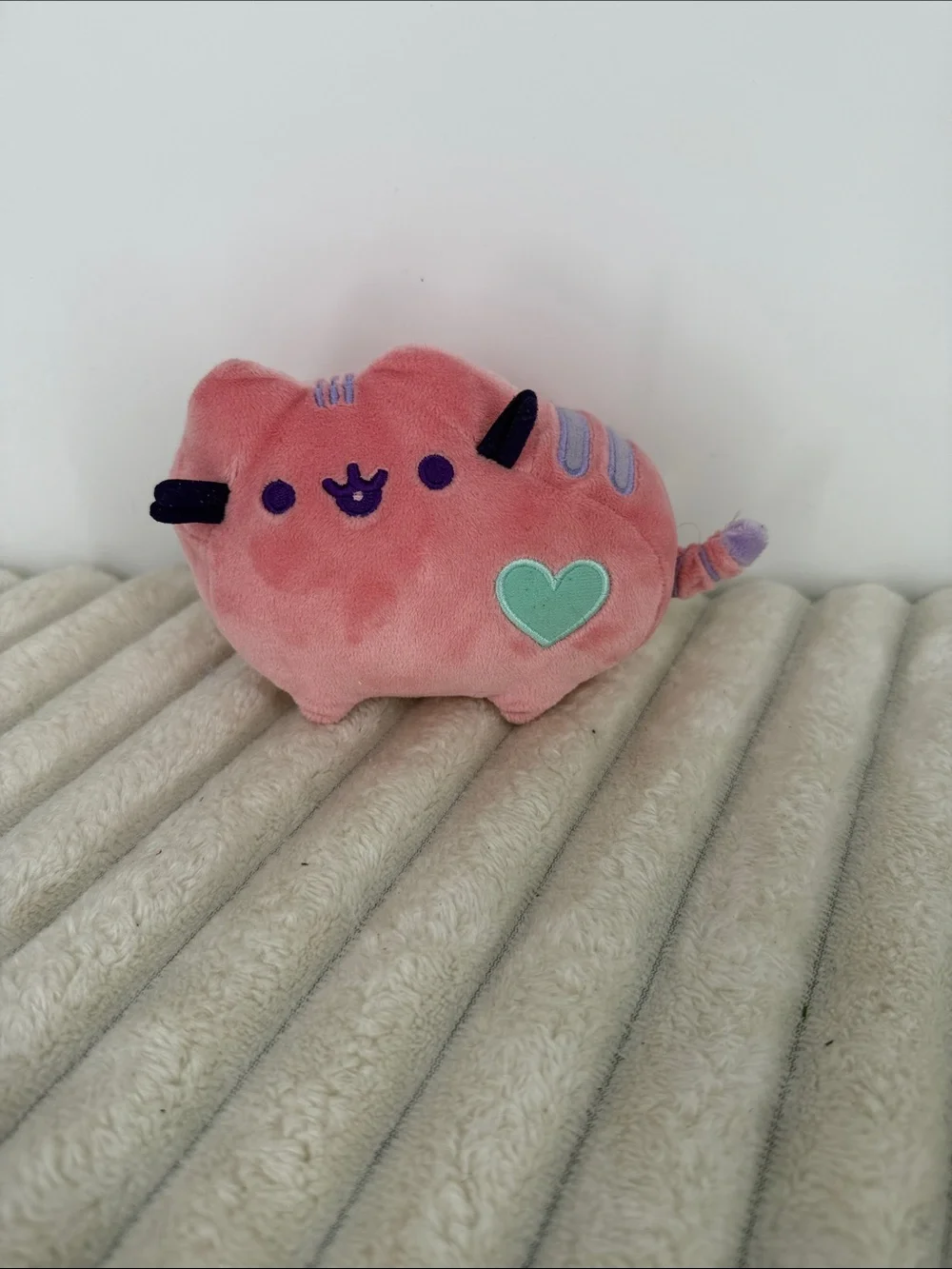 Pusheen Cat Pastel Pink Heart Plush 6”